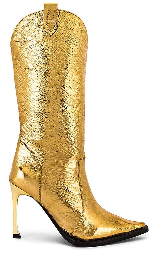 jeffrey campbell gold shoes