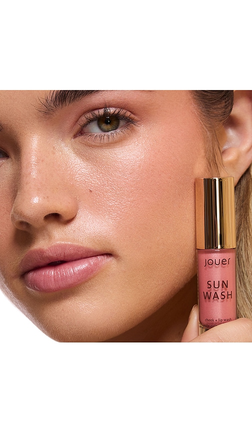  Jouer Cosmetics Sun Wash Liquid Blush In Pink. 