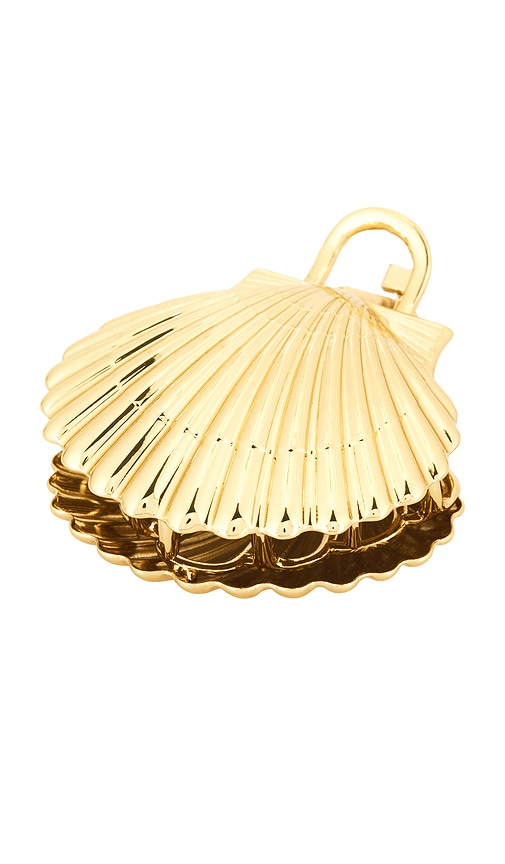Siren Jaw Clip in Metallic Gold.