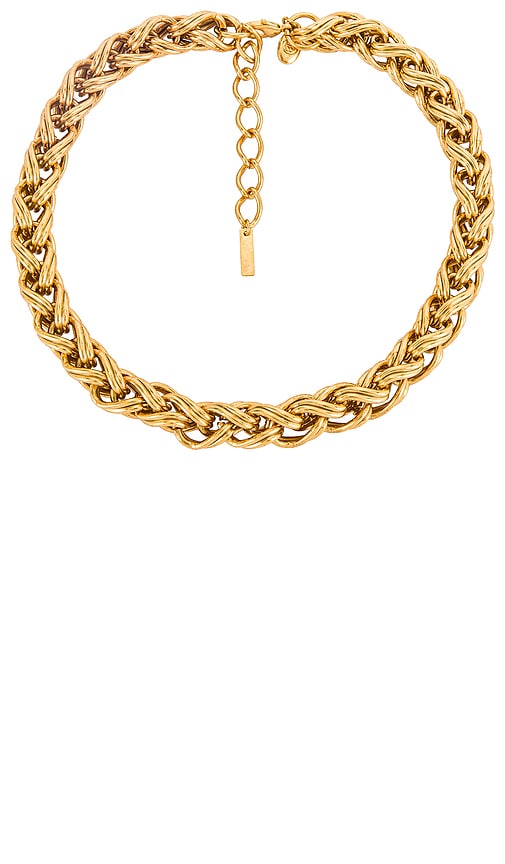 Jennifer Behr Bexley Necklace in Metallic Gold