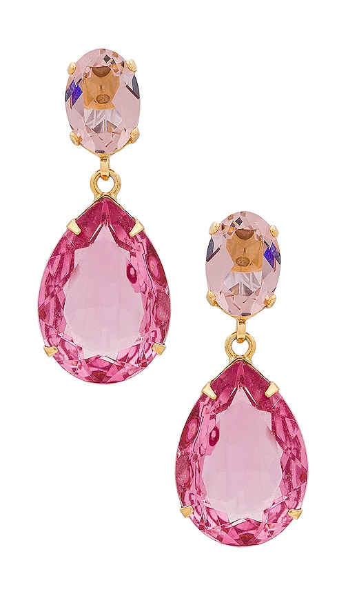 Jennifer Behr Kyra Earrings In Pink