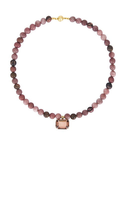 Jennifer Behr Sidonie Necklace in Rose 319$