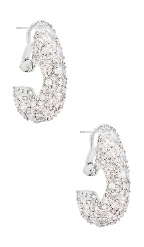 Jennifer Behr Etta Earrings In White