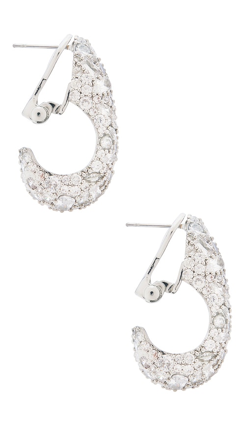Jennifer Behr Etta Earrings In White