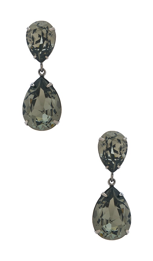 Jennifer Behr Judy Earrings In Gray