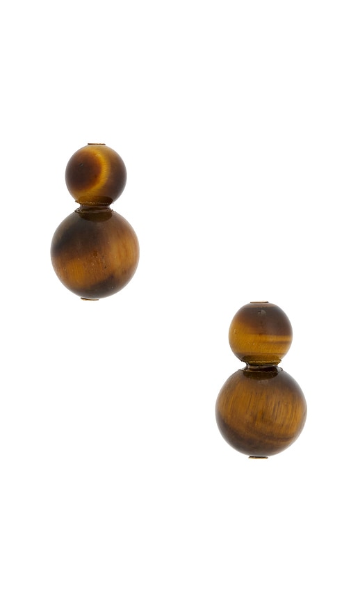 Jennifer Behr BOUCLES DOREILLES PENDANTES CARA en Brown 191 €