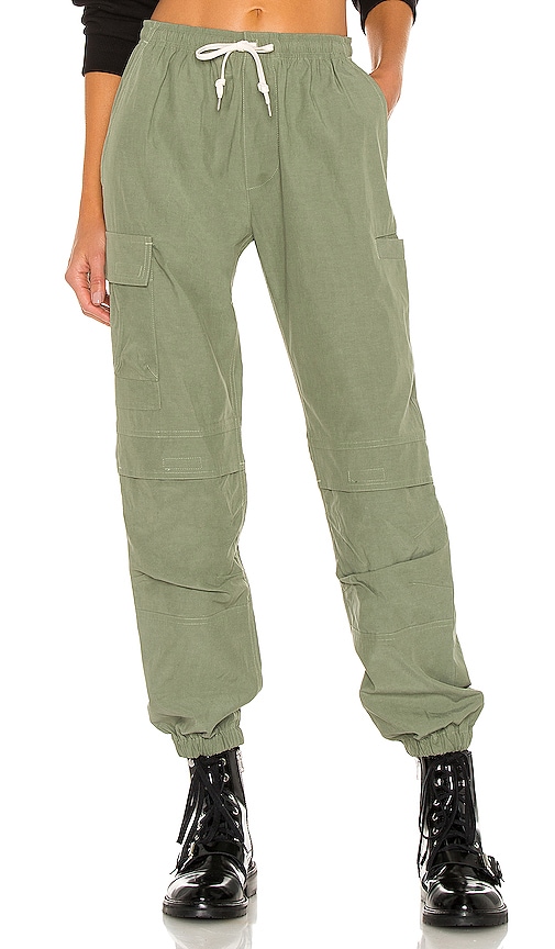 JOHN ELLIOTT Cotton Himalayan Pant in Mineral | REVOLVE