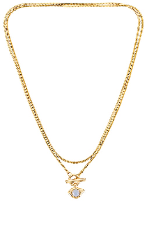 Download Jenny Bird Veaux Wrap Necklace In Gold Revolve