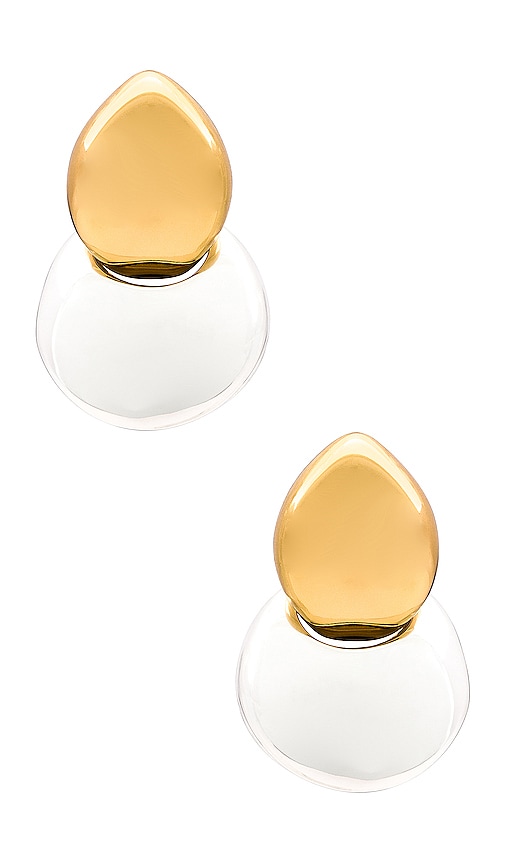 Jenny Bird Arlo Drop Earrings in Gold & Silver
