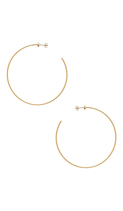 Jenny Bird Starlet Hoops in Gold | REVOLVE