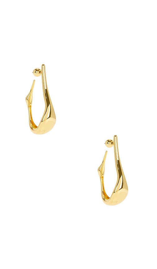 Shop Jenny Bird Colette Hoops In Gold