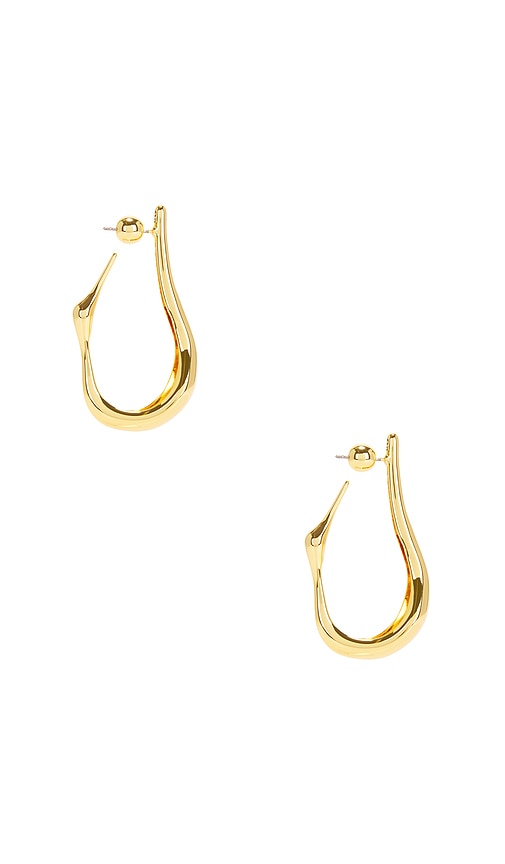 Shop Jenny Bird Colette Hoops In Gold