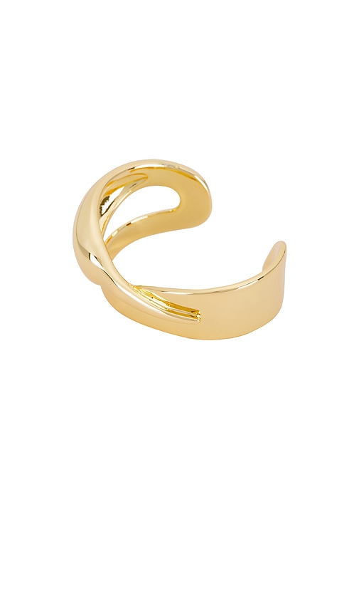 Shop Jenny Bird Colette Cuff In Metallic Gold