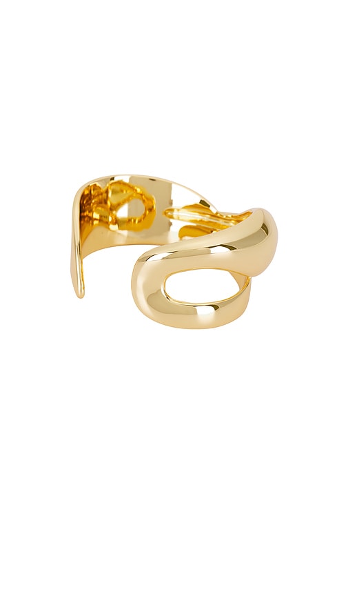 Shop Jenny Bird Colette Cuff In Metallic Gold