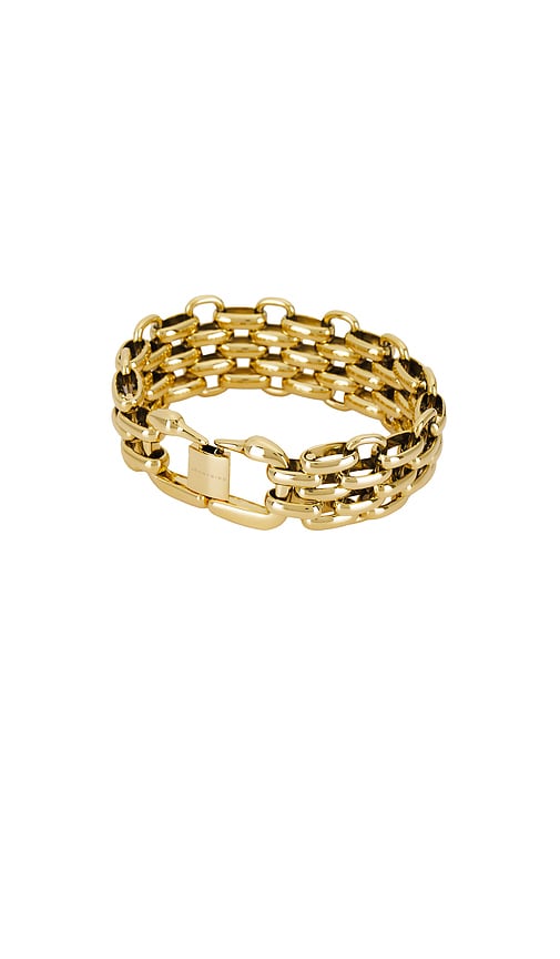 Shop Jenny Bird Penelope Bracelet In Metallic Gold