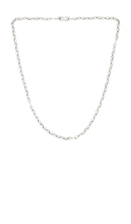 Dhani Chain in Metallic Silver.