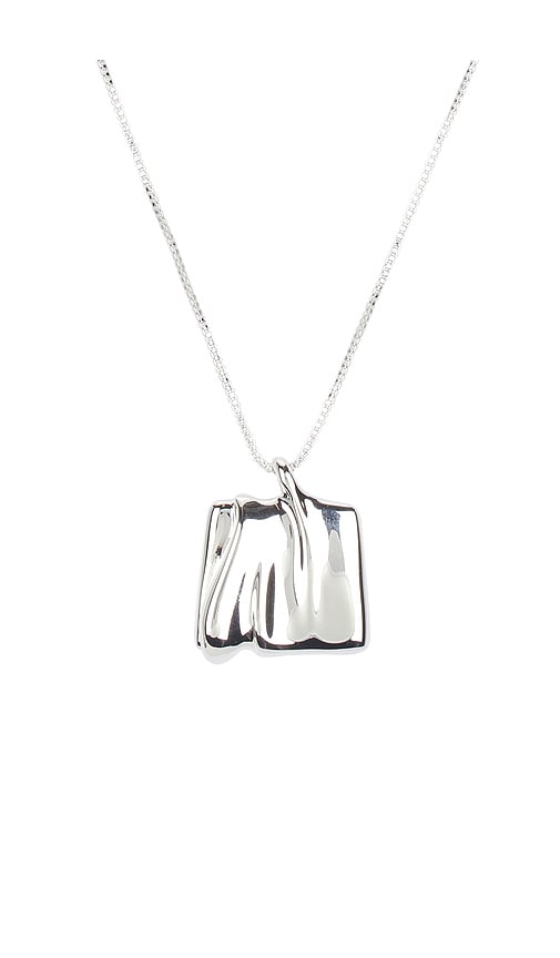 Jenny Bird Sundra Pendant Necklace In Gray