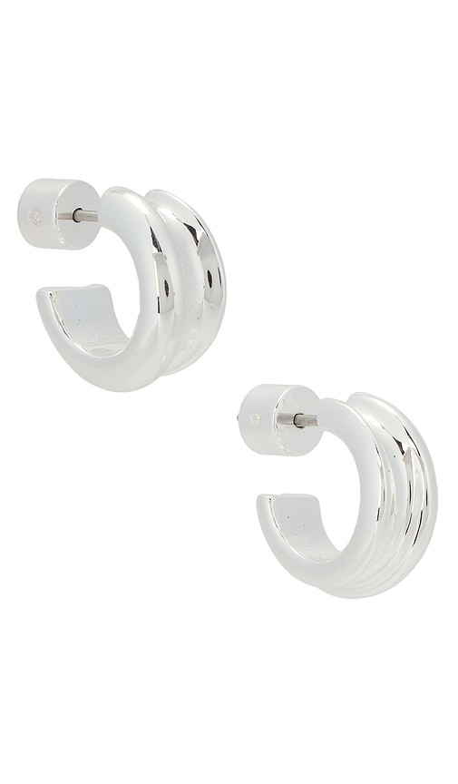 Jenny Bird Mini Lennon Hoops In Gold