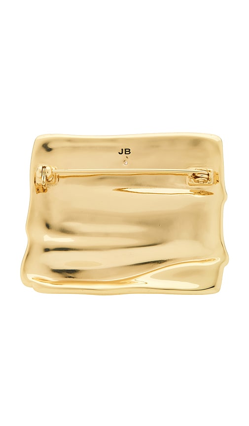 Jenny Bird Sundra Brooch In Gold