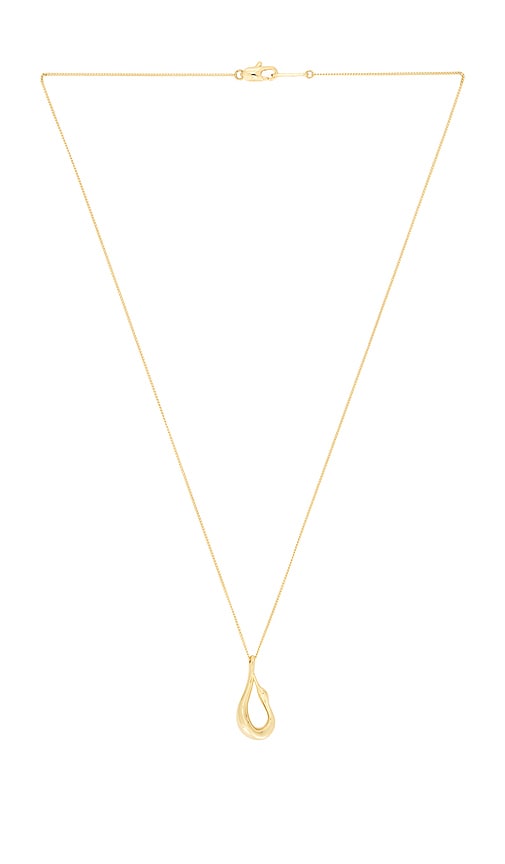 Mini Egret Pendant Necklace in Metallic - Jenny Bird - Modalova