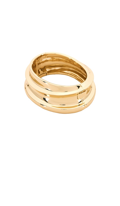 Lennon Mega Bangle in Metallic - Jenny Bird - Modalova