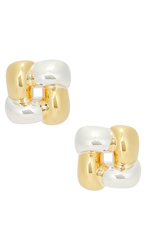 Woven Square Earrings