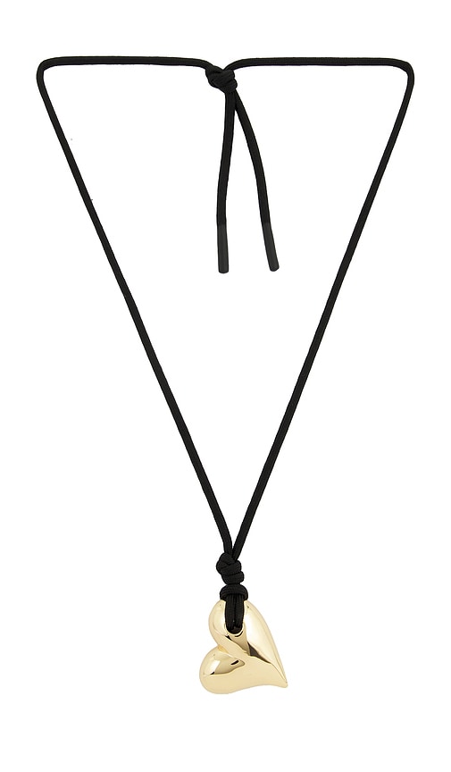 Art Heart On A String Necklace