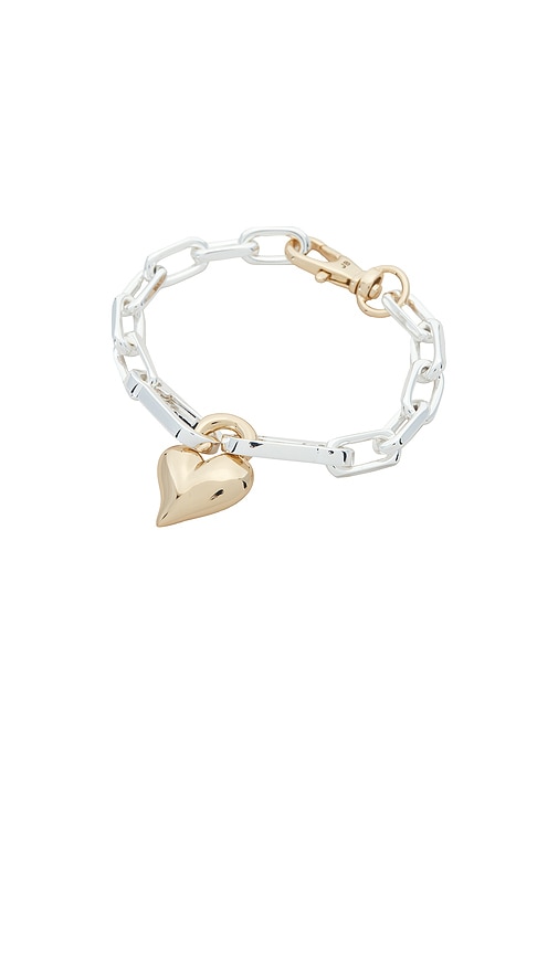 Padlock Heart Chain Bracelet