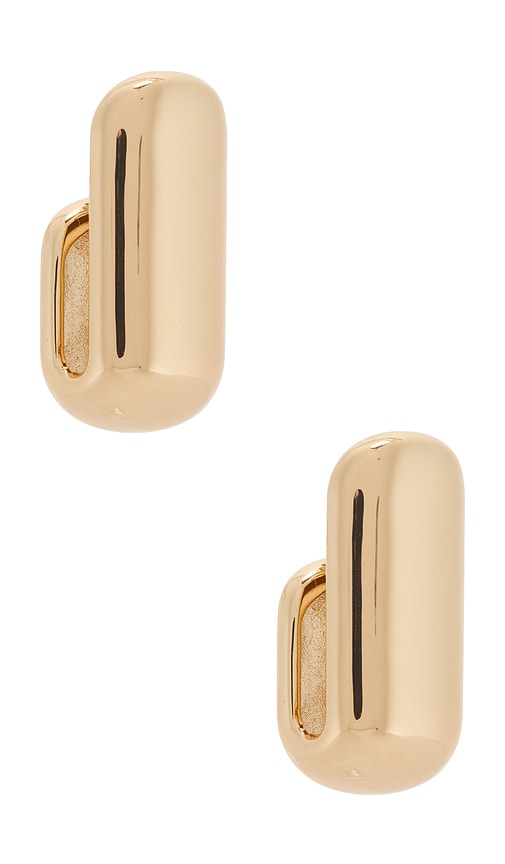 Large Leon Earrings by Jenny Bird Jewelry in Gold