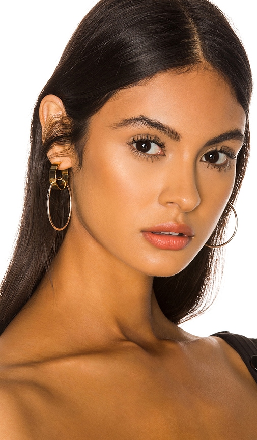  Jenny Bird Creolen Imogen In Metallic Gold. 