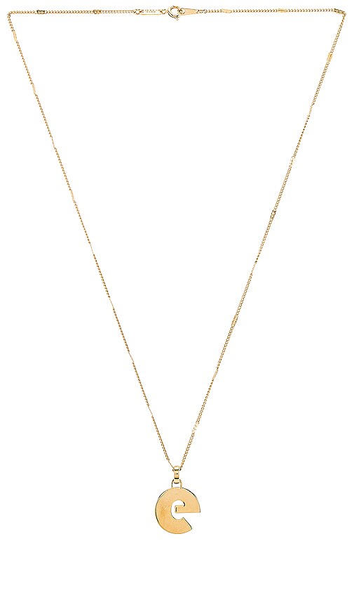 Modernist Monogram Pendant E
