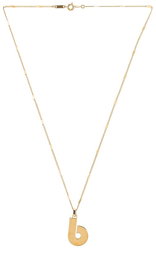 Modernist Monogram Pendant B