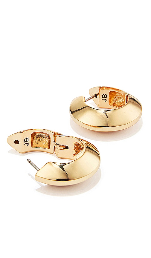  Jenny Bird Ohrreifen Wide Hinged In Metallic Gold. 
