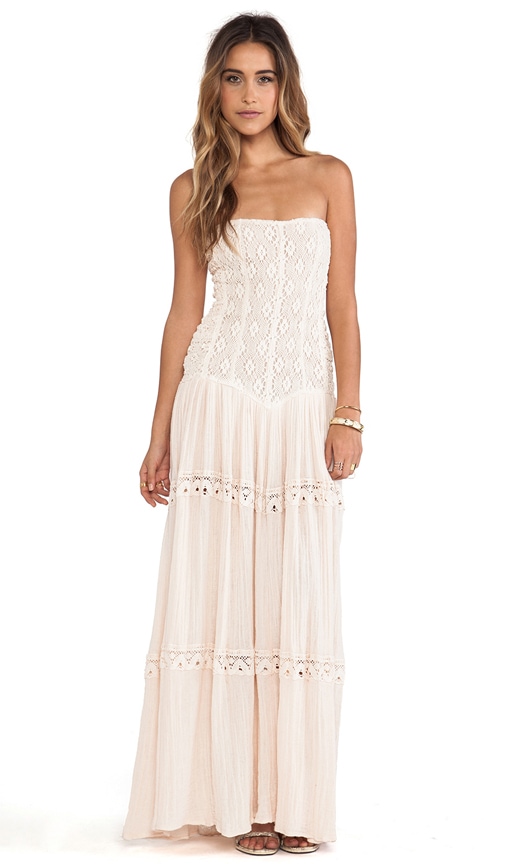 Jen s Pirate Booty Cherokee Rose Maxi in Summer Quartz REVOLVE