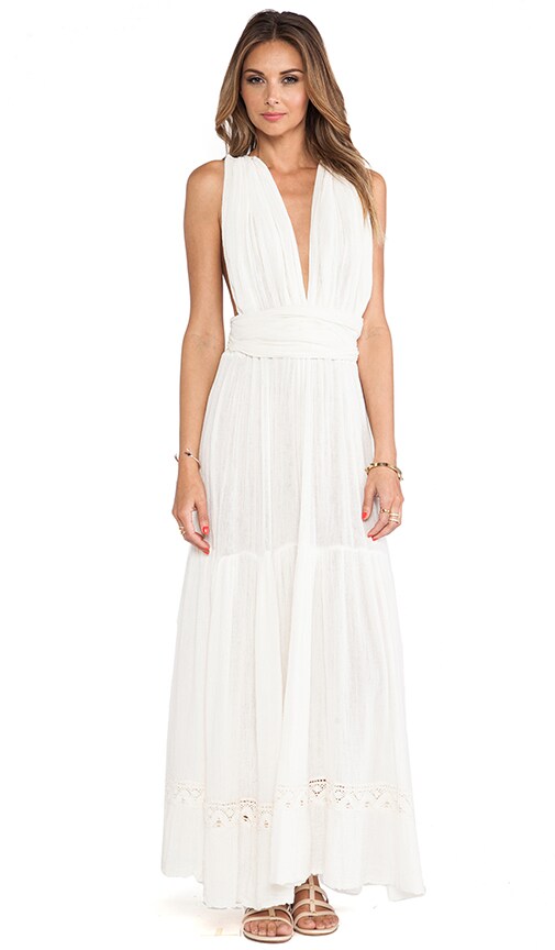 Trailing Jade Gown