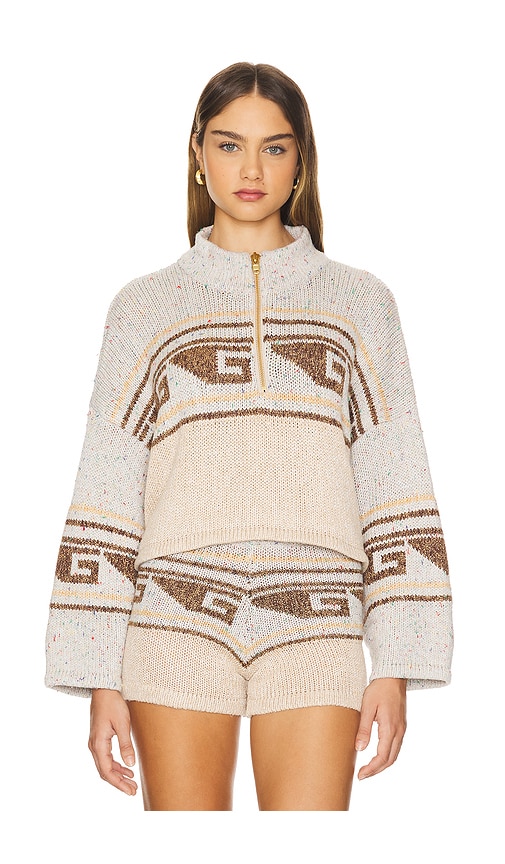 Jen's Pirate Booty Plage Pullover in Sand