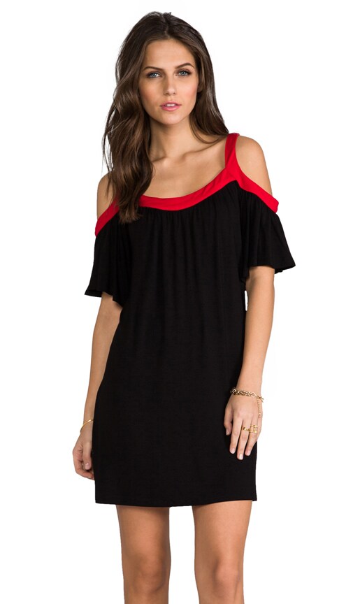 Hillary Open Shoulder Dress