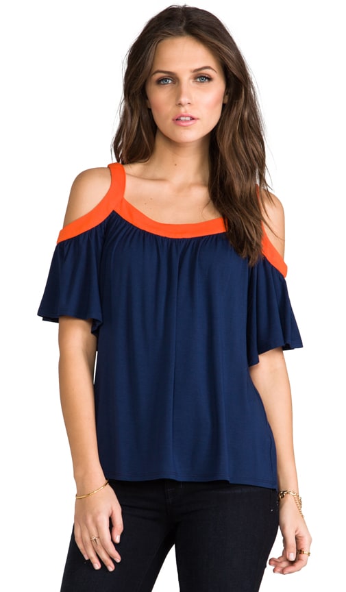 Hillary Open Shoulder Top