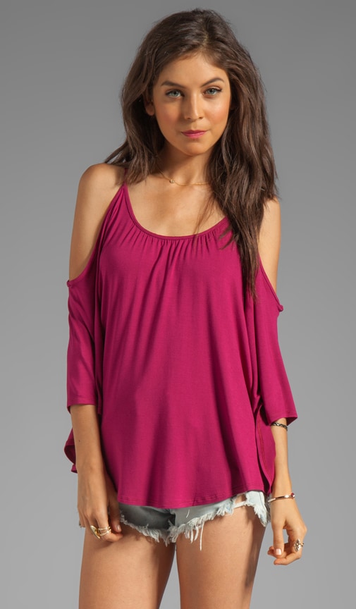 Nick Open Shoulder Top