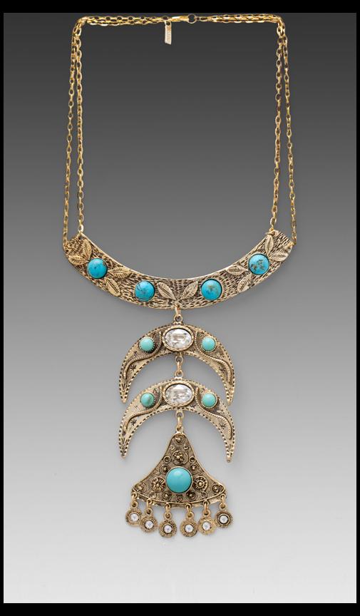 Vanessa Mooney Bright Lights Long Chain Rings