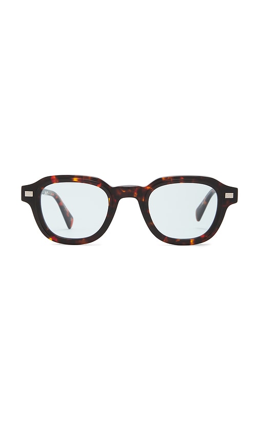 Jimmy Fairly The Napoli Sunglasses In Dark Tortoise & Blue