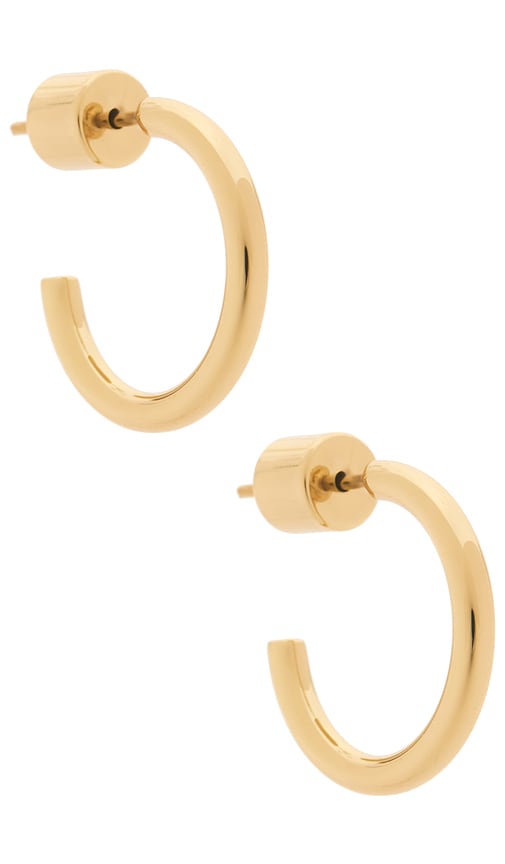 Jennifer Fisher Thread Huggies In Gold