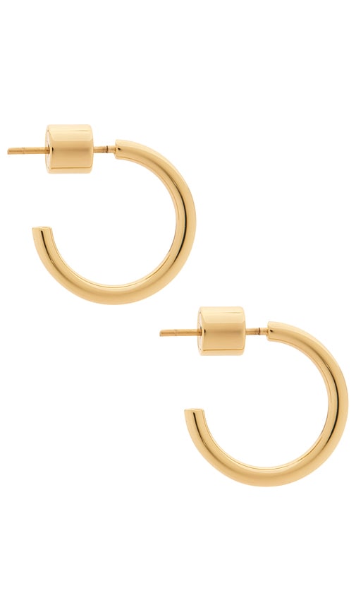 Jennifer Fisher Thread Huggies In Gold