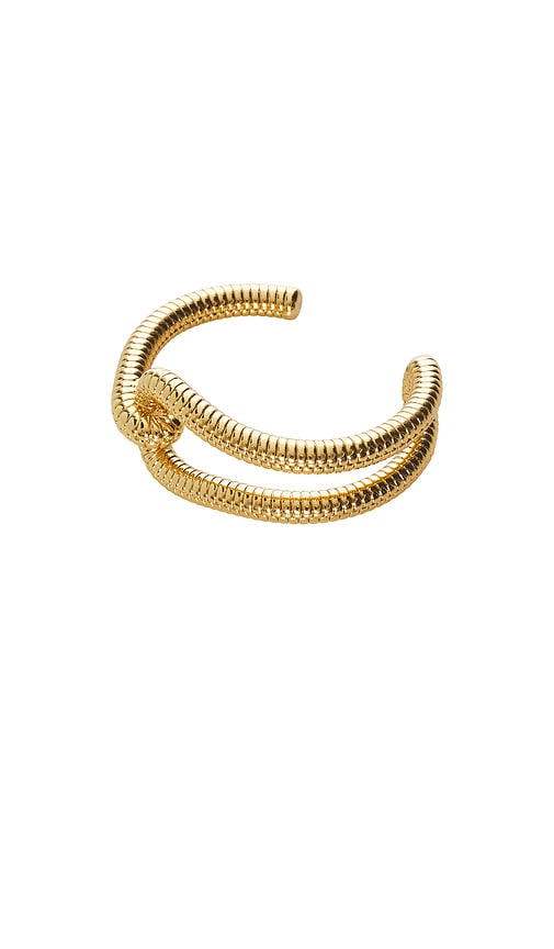 Jennifer Fisher Rope Knot Cuff in Gold