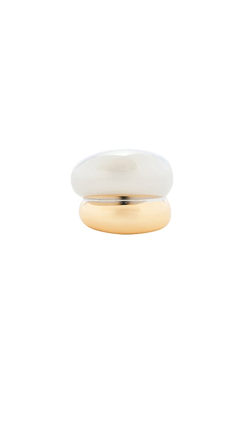 Jennifer Fisher Chavez Band Ring In Two Tone