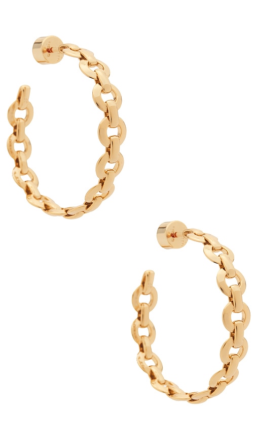 Jennifer Fisher Link Baby Hoop Earrings