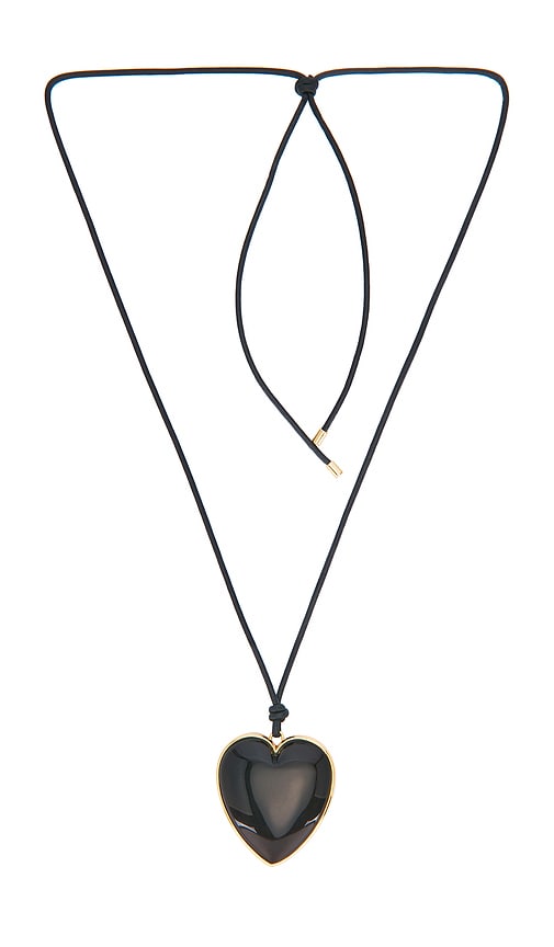Jennifer Fisher Heart Pendant Long Necklace