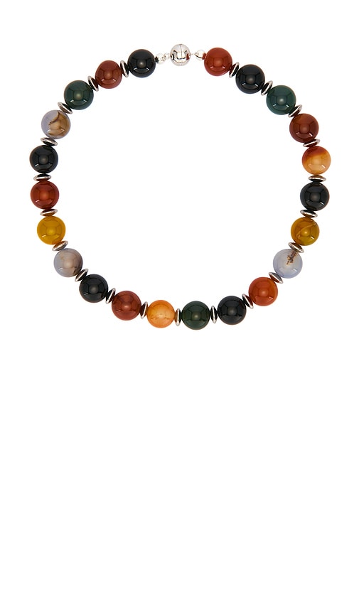 Julietta Mavis Necklace in OrangeGreen 295$