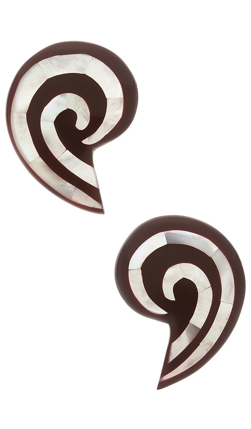Julietta BOUCLES DOREILLES SPIRA en Brown 316 €