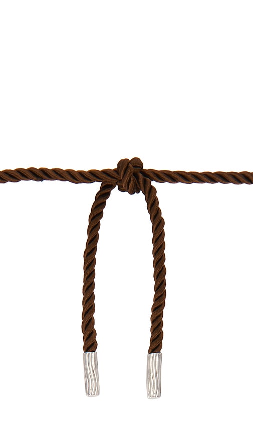  Julietta Shell Necklace In Brown. 